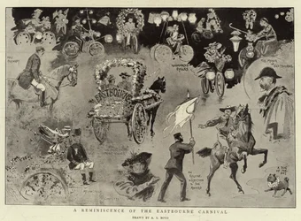 Eine Erinnerung an den Eastbourne-Karneval